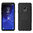 Dual Layer Rugged Tough Case & Stand for Samsung Galaxy S9 - Black